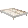 Image de Merinos Sommier démontable Self Kit - Chiné Bleu Nuit 160x200