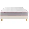Image de MERINOS Endormi 140x190 + sommier sable + pieds ENDORMI-E-1419-SBLA