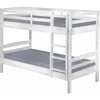 Image de AltoBuy Alaska - Lits Superposés 90x200 avec Sommiers Blanc