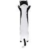 Image de Coussin Peluche Allongé Chat Noir et Blanc 100cm - Tom