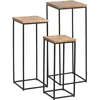 Image de AltoBuy CANELLE - Ensemble de 3 Sellettes Gigognes