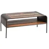 Image de AltoBuy Replay - Table Basse Rectangulaire Aspect Vieilli