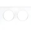 Image de Plaque Square Eur'Ohm - 2 postes - Entraxe 71mm - Blanc