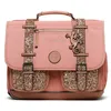 Image de Cameleon Cartable scolaire Rose 38cm Vintage Fantasy avec 2 compartiments - Idéal pour l'école primaire et la rentrée scolaire en CP, CE1 et CE2 pour fille et garçon