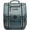 Image de Cameleon Sac à dos Bleu 39cm Vintage North avec 2 compartiments - Idéal pour l'école primaire et la rentrée scolaire en CP, CE1 et CE2 pour fille et garçon