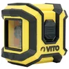 Image de VITO - Niveau laser de chantier Croix horizontale et verticale - Portée de 10 m Précision 0,5 mm -