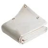 Image de Tecplast Bâche Brise Vue Blanc Crème 2x3 m LP640BV - Garantie 8 Ans - Brise Vent occultant en PVC - Pare Vue Jardin