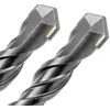 Image de 2 forets béton Pro SDS+ D. 12 mm x Lu. 200 x Lt. 260 mm 2 taillants pour béton - Diamwood