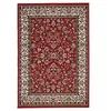 Image de UnAmourDeTapis Tapis Orient Style, 60 X 110 Cm, Motif Oriental, Rouge, Poils Ras Tissé Belgique, Format Idéal Entrée, Décor Vintage Chic, pour Accueil Chaleureux, 3205