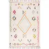 Image de Jadorel - Tapis Berbere - Tapis Salon Design Moderne 120 x 170 cm Crème - Tapis de Salon Berbére à Poils Ras Idéal pour Le Salon, 4029