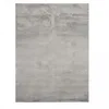 Image de UnAmourDeTapis Tapis Entrée, 80 X 150 Cm, Motif Uni, Gris, Aspect Shaggy Soyeux Soft, Lavable 30°C, Tissé en Turquie, Confort Accueil Couloir Salon Chambre, 5649