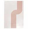 Image de DEZENCO Tapis Exterieur 240x340 cm Rectangulaire COURBO Reversible Crème Terrasse, Jardin adapté au Chauffage par Le Sol