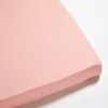 Image de Atelier de Morphée - Drap Housse Rose pour bébé - DHB60 - Ovale, 50x90
