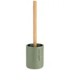 Image de Tendance - Brosse WC Polyrésine - Kaki/Bambou - Salle de Bain - Poubelles et Brosses WC