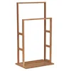 Image de Tendance - Porte-Serviettes 2 Barres en Bambou H 80 cm
