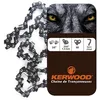 Image de Matijardin - Chaîne Kerwood pour tronçonneuse 3/8" 1,3 mm. 68 maillons. Gouge profil demi carré
