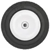 Image de Matijardin - Roue de tondeuse universelle métallique avec roulement Ø 200 mm, alésage 12,7 mm