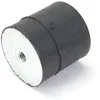 Image de Matijardin - Silent bloc, plot antivibratoire universel 40 x 36 mm. Femelle M8 / Femelle M10