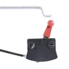 Image de Matijardin - Manette, commande de gaz universelle rouge. Longeur 1,50 m