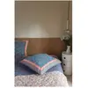 Image de Taie d'oreiller Valerie en coton bio Louise Misha Bleu 40x40