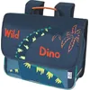 Image de Oberthur - 1 Cartable 35 cm DINO - 2 compartiments - 35 x 12 x 30 cm