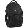 Image de David Jones - Sac à Dos Homme Ordinateur Portable 17 Pouces - Grand Sac Travail Business Affaires Nylon Multifonction Multipoche - Cours Lycée Scolaire - Voyage Pratique Bagage Backpack - Noir