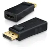 Image de VSHOP ® Adaptateur Audio et Vidéo display port male vers HDMI femelle - haute définition 1080p en occasion ou reconditionné