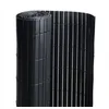 Image de Atout Loisir Canisse en PVC Noir - 90% d'occultation, Long 15 m, Hauteur 1 m