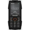 Image de Konrow Stone Plus - Téléphone Portable Incassable Antichoc Certifié IP68 - Écran 2,4'' - Double Sim - Réseau 2G - 32Mo + 32Mo RAM - Longue Autonomie - Appareil Photo, Bluetooth, Radio et Lampe - Noir