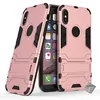 Image de htdmobiles Housse Etui Coque Rigide Anti Choc pour Apple iPhone X + Verre trempe - Rose
