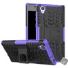 Image de htdmobiles Housse Etui Coque Rigide Anti Choc pour Sony Xperia L1 + Verre trempe - Mauve