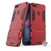 Image de htdmobiles Housse Etui Coque Rigide Anti Choc pour Huawei P Smart + Film ecran - Rouge