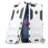 Image de htdmobiles Housse Etui Coque Rigide Anti Choc pour Huawei P Smart + Verre trempe - Argent