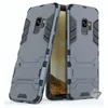 Image de htdmobiles Housse Etui Coque Rigide Anti Choc pour Samsung Galaxy S9 + Verre trempe - Bleu Fonce