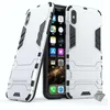 Image de htdmobiles Housse Etui Coque Rigide Anti Choc pour Apple iPhone XS Max + Verre trempe - Argent