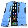 Image de htdmobiles Housse Etui Coque Rigide Anti Choc pour Apple iPhone XS Max + Verre trempe - Bleu Clair