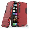 Image de htdmobiles Housse Etui Coque Rigide Anti Choc pour Apple iPhone XS Max + Verre trempe - Rouge