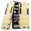 Image de htdmobiles Housse Etui Coque Rigide Anti Choc pour Apple iPhone XS Max + Verre trempe - Or