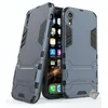 Image de htdmobiles Housse Etui Coque Rigide Anti Choc pour Apple iPhone XR + Film ecran - Bleu Fonce