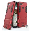 Image de htdmobiles Housse Etui Coque Rigide Anti Choc pour Xiaomi Redmi 6 + Verre trempe - Rouge