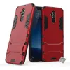 Image de htdmobiles Housse Etui Coque Rigide Anti Choc pour Huawei Mate 20 Lite + Verre trempe - Rouge