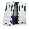 Image de htdmobiles Housse Etui Coque Rigide Anti Choc pour Nokia 2.1 (2018) + Verre trempe - Argent