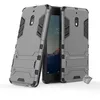 Image de htdmobiles Housse Etui Coque Rigide Anti Choc pour Nokia 2.1 (2018) + Verre trempe - Gris