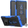 Image de htdmobiles Housse Etui Coque Rigide Anti Choc pour Sony Xperia XZ3 + Verre trempe - Bleu