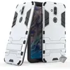 Image de htdmobiles Housse Etui Coque Rigide Anti Choc pour Nokia 8.1 (2019) + Film ecran - Argent