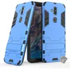Image de htdmobiles Housse Etui Coque Rigide Anti Choc pour Nokia 8.1 (2019) + Verre trempe - Bleu Clair