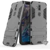 Image de htdmobiles Housse Etui Coque Rigide Anti Choc pour Nokia 8.1 (2019) + Verre trempe - Gris