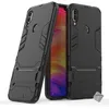 Image de htdmobiles Housse Etui Coque Rigide Anti Choc pour Xiaomi Redmi Note 7 + Verre trempe - Noir