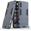 Image de htdmobiles Housse Etui Coque Rigide Anti Choc pour Samsung Galaxy A50 + Verre trempe - Bleu Fonce