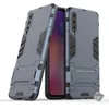 Image de htdmobiles Housse Etui Coque Rigide Anti Choc pour Xiaomi Mi 9 + Verre trempe - Bleu Fonce